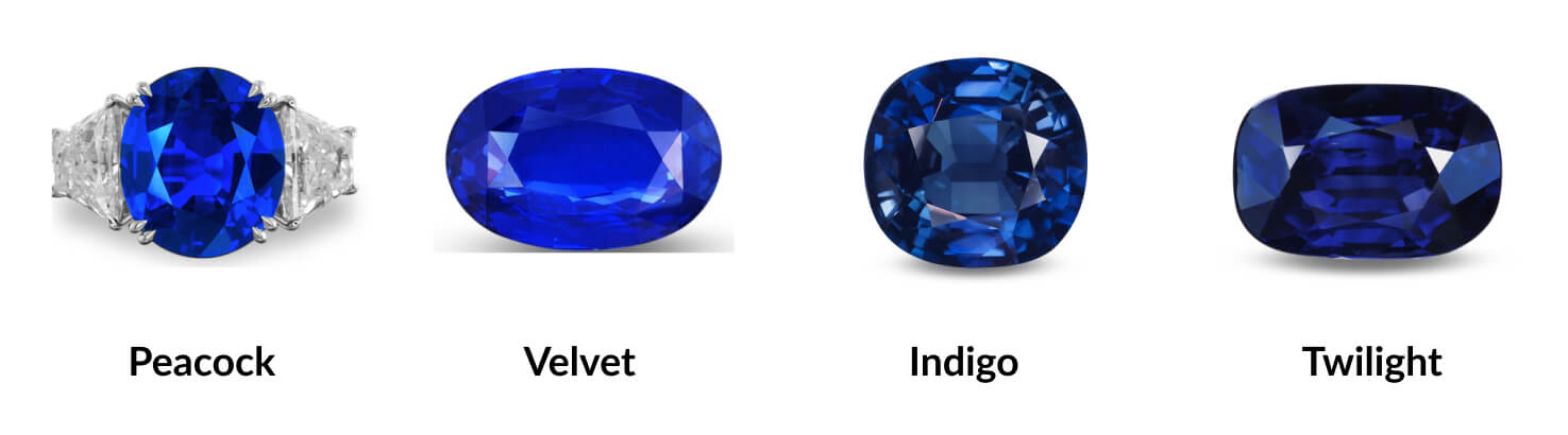 蓝宝石的颜色色谱，饱合度化学性质等  第10张