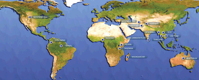 蓝宝石产地分析：斯里兰卡、澳大利亚、坦桑尼亚、泰国、柬埔寨、马拉维、马达加斯加和美国