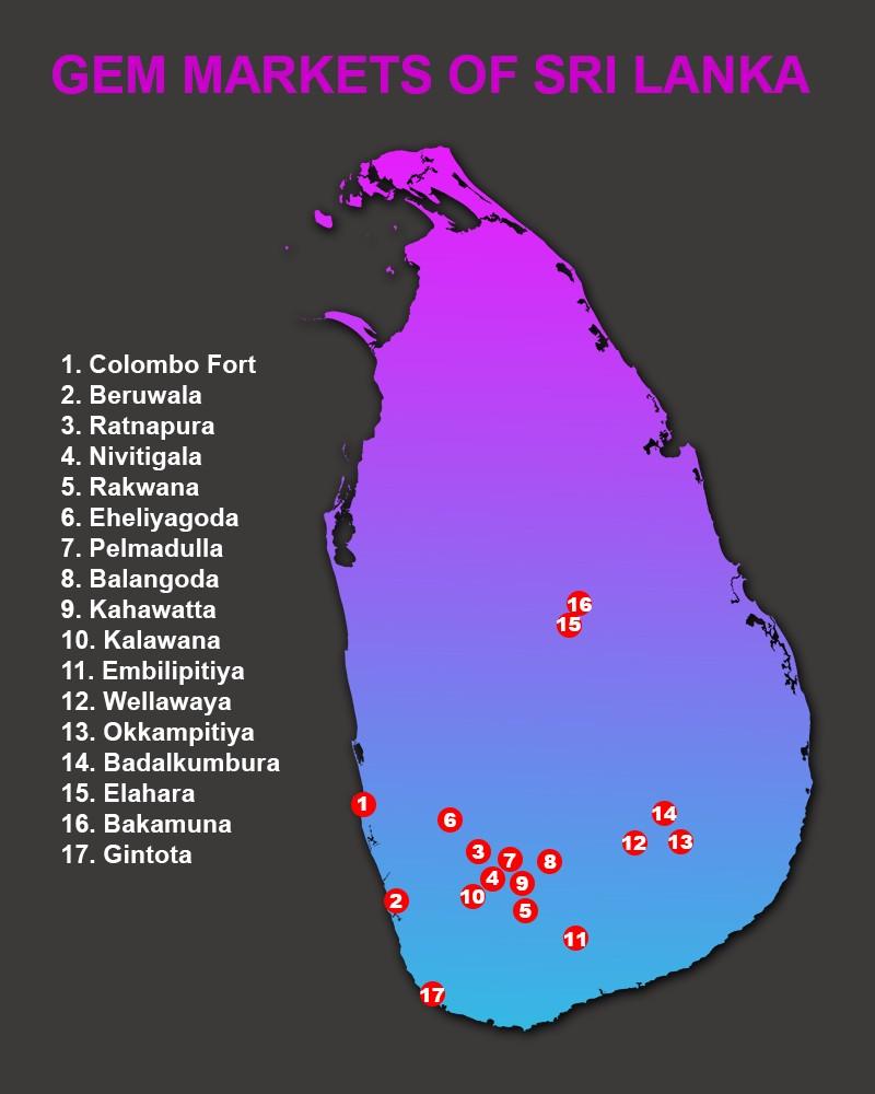 斯里兰卡有哪些宝石市场  第1张