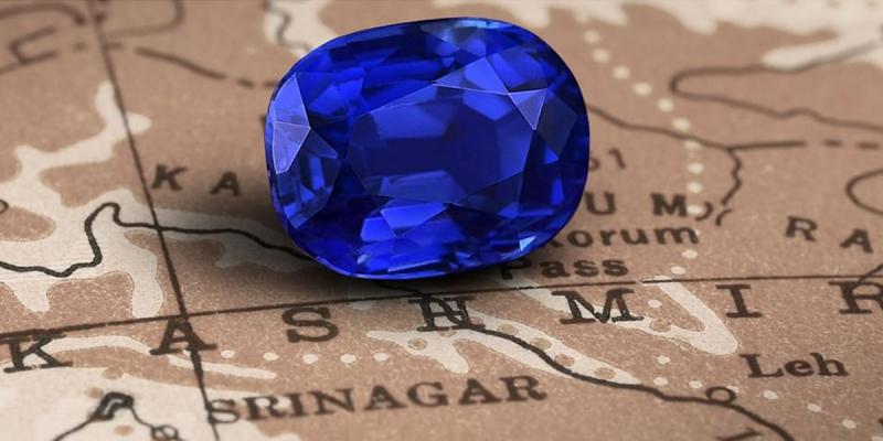5款克什米尔产地的蓝宝石鉴赏
